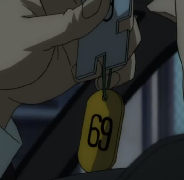 「名探偵コナン失踪事件」に登場する69番の銭湯のロッカーの鍵